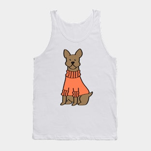 Sweater Dog Tank Top